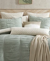 Dkny Pure Ruched Gauze 3-Pc. Comforter Set