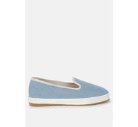 Palin Denim Slip On Loafers