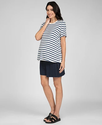 Seraphine Women's Maternity Short Sleeve Nursing T-Shirt