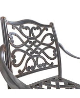 Patio Dinning Swivel Chair Set of 2 Outdoor Swivel Rocker Patio Chairs Bistro Chairs Outdoor Dining Chairs