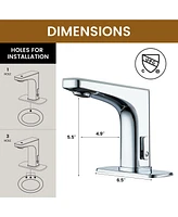 Mondawe Touchless Bathroom Faucet