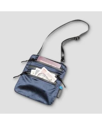 Cocoon - Premium - Secret Neck Wallet Monsoon Silk Rfid