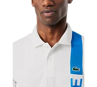 Lacoste Men's Regular-Fit Ultra Dry Moisture-Wicking Logo-Print Polo Shirt