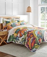 Levtex Grandiflora Overgrown Garden -Pc. Quilt Set