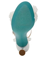 Betsey Johnson Women's Cali Flower Dress Sandals