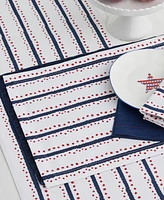 Tableau Mini Stars and Stripes Americana Table Runner, 72" x 14"
