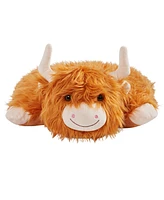 Pillow Pets Signature Highland Cow Jumbo Plush Pillow Pet