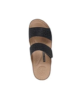Gc Shoes Women's Verna Adjustable Double Strap Footbed Sandals