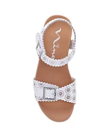 Nina Big Girls Saturn Footbed Sandals