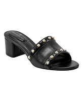 Bandolino Women's Astill Studded Block Heel Sandals