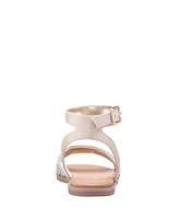 Nina Little Girls Lois Shimmer Flat Sandals