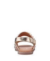 Nina Little Girls Suissa Flat Sandals