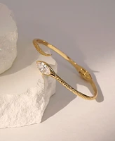 Ettika Marquise Crystal Cuff Bracelet