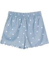Gerber Toddler Girls 3-Piece T-Shirt, Shorts & Pants Pajama Set, Garderning, 5T