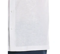 Cubavera Men's Classic-Fit Tonal Embroidered Button-Down Shirt
