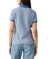 Levi's Women's Short-Sleeve Pique Knit Polo Shirt