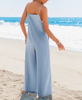 Cupshe Women's Sky High Blue Jumpsuit