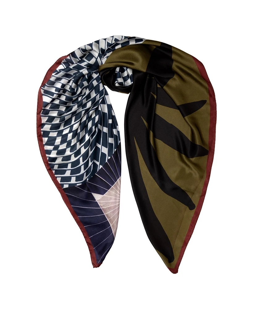 Virginia - Large Silk Scarf Shawl for Women
