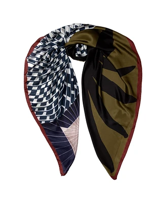Virginia - Large Silk Scarf Shawl for Women