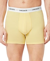 Lacoste Men's 3pk. Regular-Fit Logo Boxer Briefs
