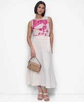 Dkny Women's Floral Sweater-Knit Tank