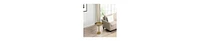 Modern Iron Side Table with Round Tray Top and Column Support