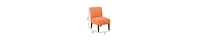Upholstered Accent Chair with Wood Frame and Channel Tufted Back