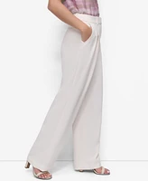 Dkny Women's Aero Crepe Pleated Pants