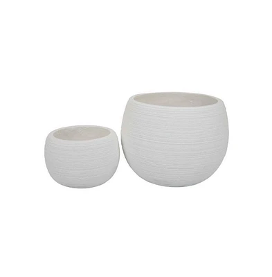 Set of 2 Planters for Stylish Indoor and Outdoor Plant Display