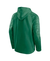 Fanatics Men's Kelly Green Dallas Stars Shade Defender Raglan Pullover Hoodie