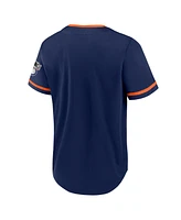 Fanatics Men's Navy Detroit Tigers Iconic Button-Up Top