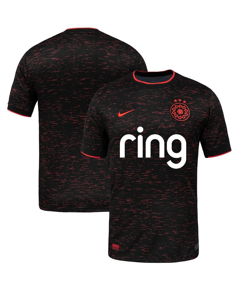 Nike Men's Black Portland Thorns Fc 2025 Secondary Stadium Replica Jersey