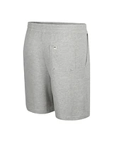 Colosseum Men's Heather Gray Kansas State Wildcats Love To Hear This Terry Shorts