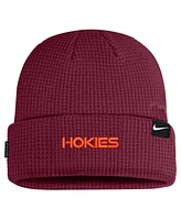 Nike Men's Maroon Virginia Tech Hokies 2024 Sideline Terra Cuffed Knit Hat