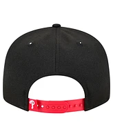 New Era Men's Black Philadelphia Phillies Splatter 9Fifty Snapback Hat