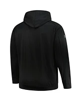 Fanatics Men's Black Detroit Red Wings Authentic Pro Big Tall Pullover Hoodie