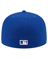 New Era Men's Royal Chicago Cubs State Stitch 59Fifty Fitted Hat