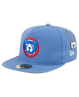 New Era Men's Light Blue Chicago Cubs Championship Side Flag A-Frame 59Fifty Fitted Hat