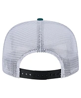 New Era Men's Midnight Green/Black Philadelphia Eagles Throwback Dye Golfer Snapback Hat