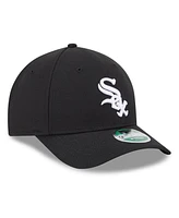 New Era Men's Black Chicago White Sox Player Replica 9Forty Adjustable Hat