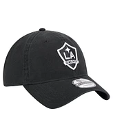 New Era Men's Black La Galaxy 2025 Kickoff 9TWENTY Adjustable Hat