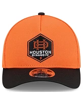 New Era Men's Orange Houston Dynamo Fc 2025 Jersey Hook 9FORTY M-Crown Adjustable Hat