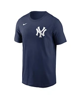 Nike Big Boys and Girls Jazz Chisholm Jr. Navy New York Yankees Player Name Number T-Shirt