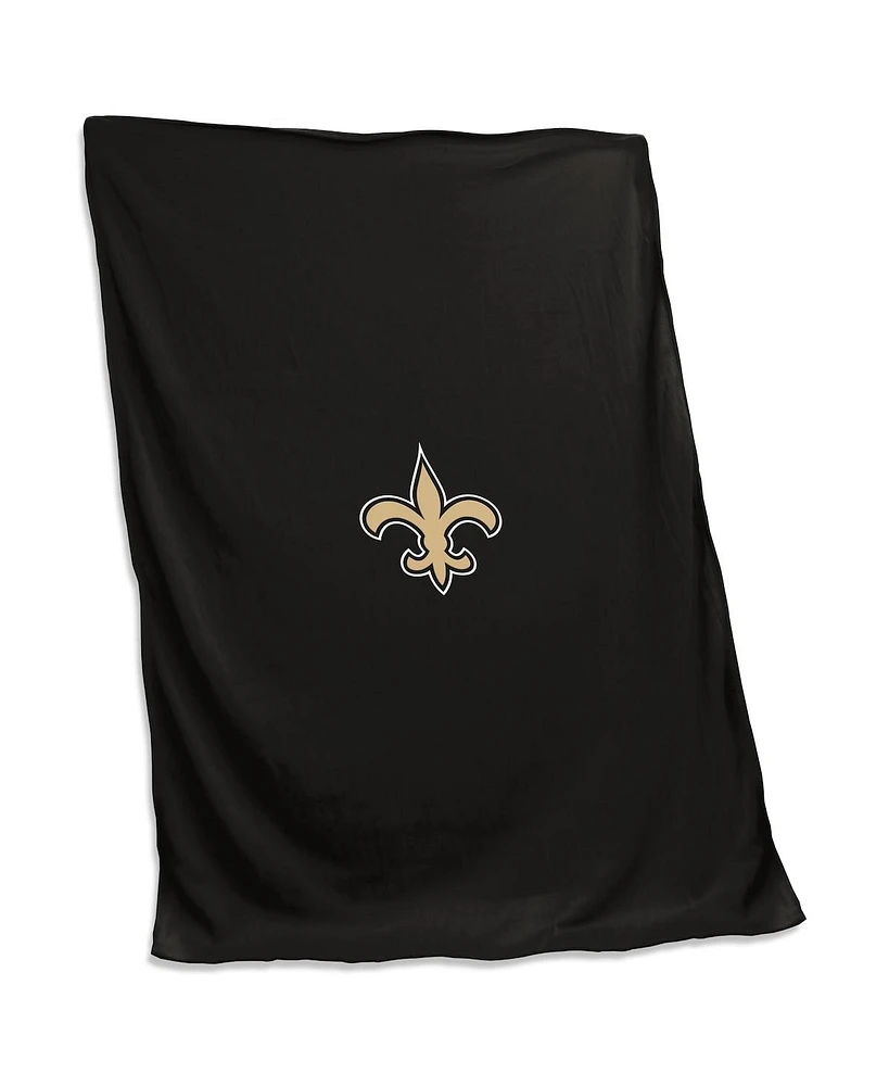 Logo Brands New Orleans Saints 54'' x 84'' Sweatshirt Blanket