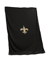 Logo Brands New Orleans Saints 54'' x 84'' Sweatshirt Blanket