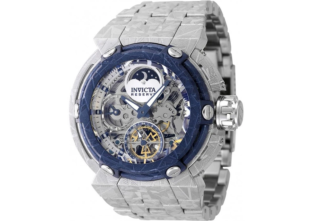Invicta Men's 47708 Coalition Forces Automatic 2 Hand Black, Silver Dial Watch