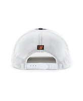 '47 Brand Men's Black/White Baltimore Orioles Scratch Adjustable Trucker Hat