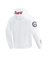 Pro Standard Men's White Philadelphia 76Ers 2024/25 City Edition Pullover Hoodie