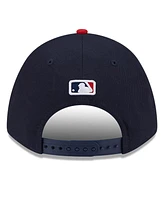 New Era Men's Navy/Red St.Louis Cardinals Player Replica 9Forty Adjustable Hat