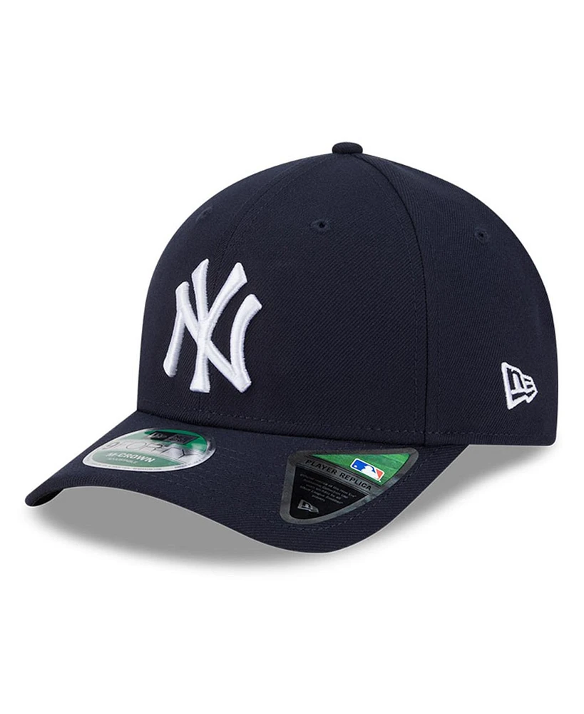New Era Men's Navy New York Yankees Player Replica 9Forty Adjustable Hat